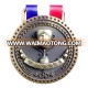 Custpm 1st 2nd 3rd Place Awards with Option of Bright Antique Finish Metal Medal Wholesale