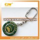 Promotional doming custom turbo metal keychains